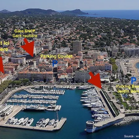Duplex Lot 3 Climatisé Hypercentre à 5min à Pieds Des Plages Appartamento *